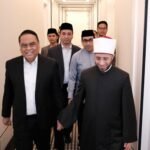 Ketua ASFA Foundation Komjen Pol (pur) Syafruddin bersama Menteri Wakaf Mesir Usamah Sayyid Azhary.
